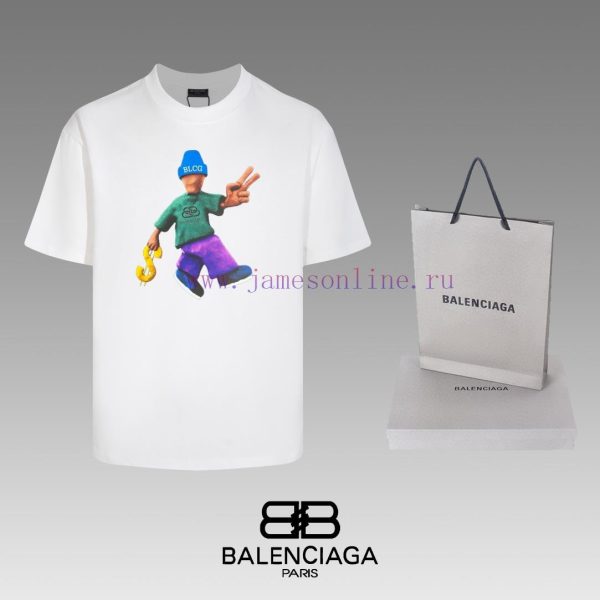New Customers Only, Limit One. Top Tier OEM QualityBALENCIAGA 24 SS Classic T-shirt Short SleeveNo Need For Fancy Copywriting z82jd1e6