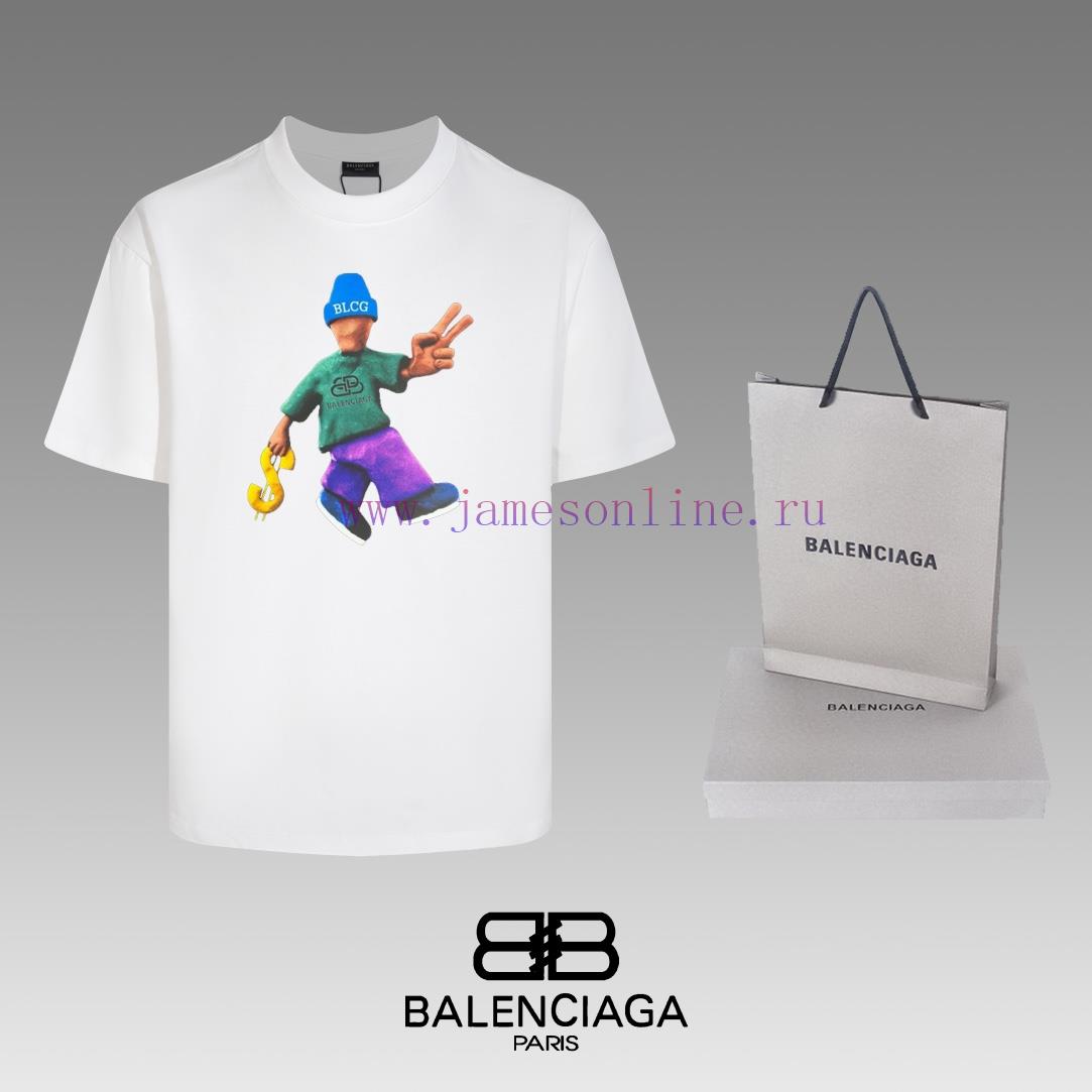 md0gf3yxz3q.jpg New Customers Only, Limit One. Top Tier OEM QualityBALENCIAGA 24 SS Classic T-shirt Short SleeveNo Need For Fancy Copywriting z82jd1e6 - Image 1