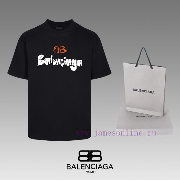 New Customers Only, Limit One. Top Tier OEM QualityBALENCIAGA 24 SS Classic T-shirt Short SleeveNo Need For Fancy Copywriting hgxuj1uq