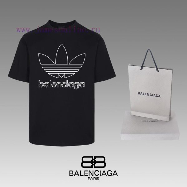 New Customers Only, Limit One. Top Tier OEM QualityBALENCIAGA 24 SS Classic T-shirt Short SleeveNo Need For Fancy Copywriting bytvgj7q