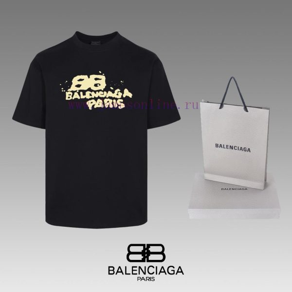 New Customers Only, Limit One. Top Tier OEM QualityBALENCIAGA 24 SS Classic T-shirt Short SleeveNo Need For Fancy Copywriting oenz58o1