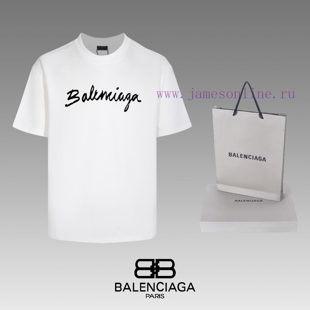 qs3mpyyslsr.jpg New Customers Only, Limit One. Top Tier OEM QualityBALENCIAGA 24 SS Classic T-shirt Short SleeveNo Need For Fancy Copywriting u35bqitu - Image 1
