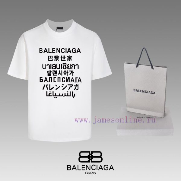 New Customers Only, Limit One. Top Tier OEM QualityBALENCIAGA 24 SS Classic T-shirt Short SleeveNo Need For Fancy Copywriting y3y97cb3