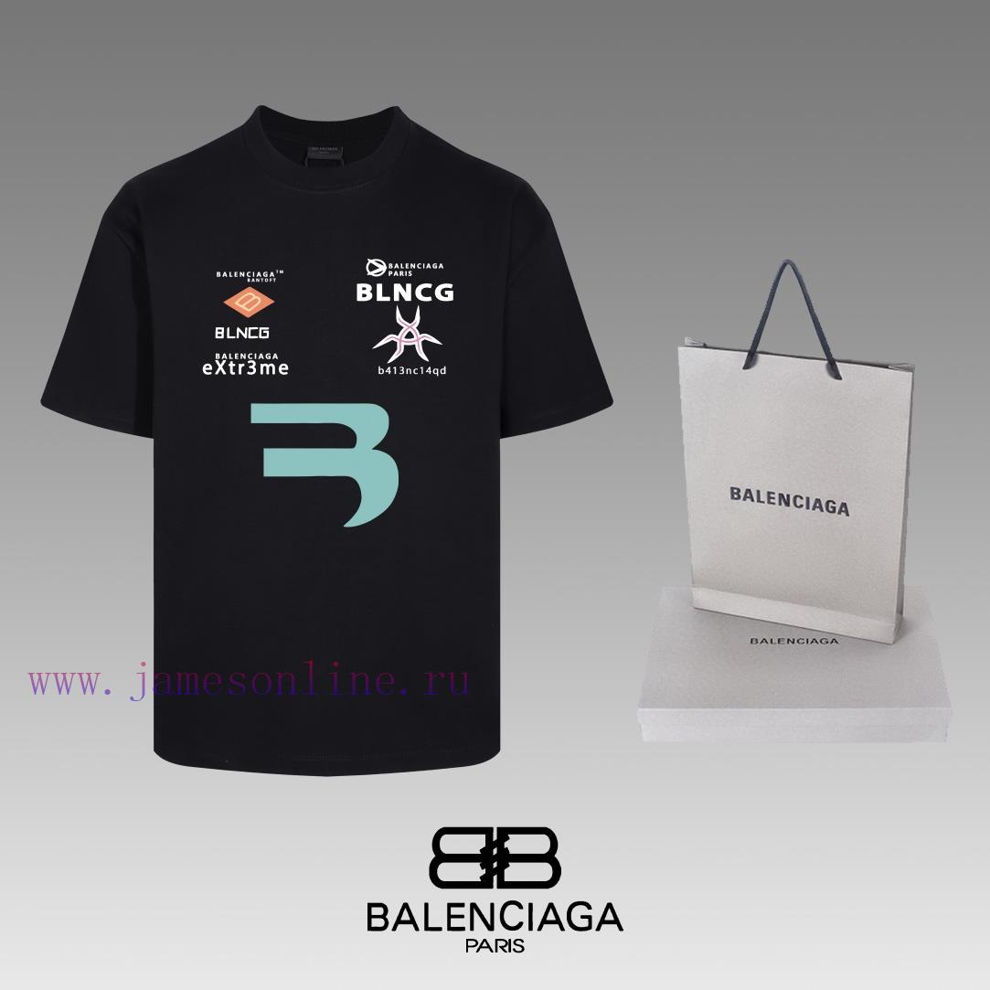 m1arfqtbmr0.jpg New Customers Only, Limit One. Top Tier OEM QualityBALENCIAGA 24 SS Classic T-shirt Short SleeveNo Need For Fancy Copywriting 7w17892t - Image 1