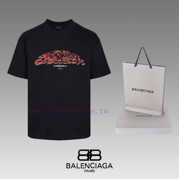 New Customers Only, Limit One. Top Tier OEM QualityBALENCIAGA 24 SS Classic T-shirt Short SleeveNo Need For Fancy Copywriting swwfx46c