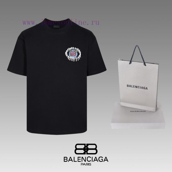 New Customers Only, Limit One. Top Tier OEM QualityBALENCIAGA 24 SS Classic T-shirt Short SleeveNo Need For Fancy Copywriting uogxiy45