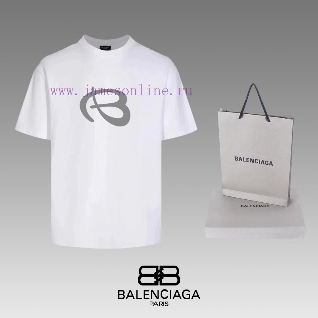 tflhoht3th0.jpg New Customers Only, Limit One. Top Tier OEM QualityBALENCIAGA 24 SS Classic T-shirt Short SleeveNo Need For Fancy Copywriting o31dbh7q - Image 1