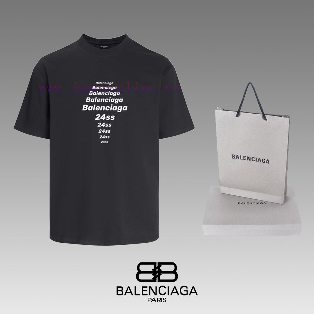 nzxt1sk3dmn.jpg New Customers Only, Limit One. Top Tier OEM QualityBALENCIAGA 24 SS Classic T-shirt Short SleeveNo Need For Fancy Copywriting ft13ydib - Image 1