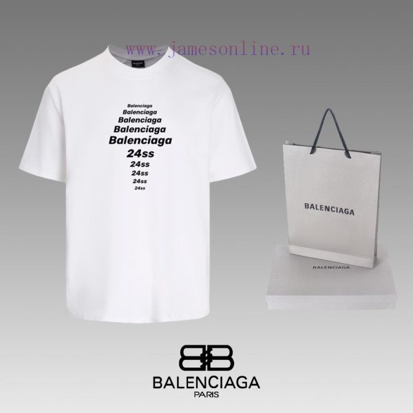 New Customers Only, Limit One. Top Tier OEM QualityBALENCIAGA 24 SS Classic T-shirt Short SleeveNo Need For Fancy Copywriting o9zpmiot
