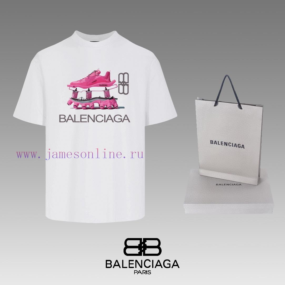 2viwrkrjvjy.jpg New Customers Only, Limit One. Top Tier OEM QualityBALENCIAGA 24 SS Classic T-shirt Short SleeveNo Need For Fancy Copywriting 6axjluvd - Image 1