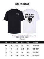 New Customers Only, Limit One. Top Tier OEM QualityBALENCIAGA 24 SS Classic T-shirt Short SleeveNo Need For Fancy Copywriting f3hefnoi - Image 10