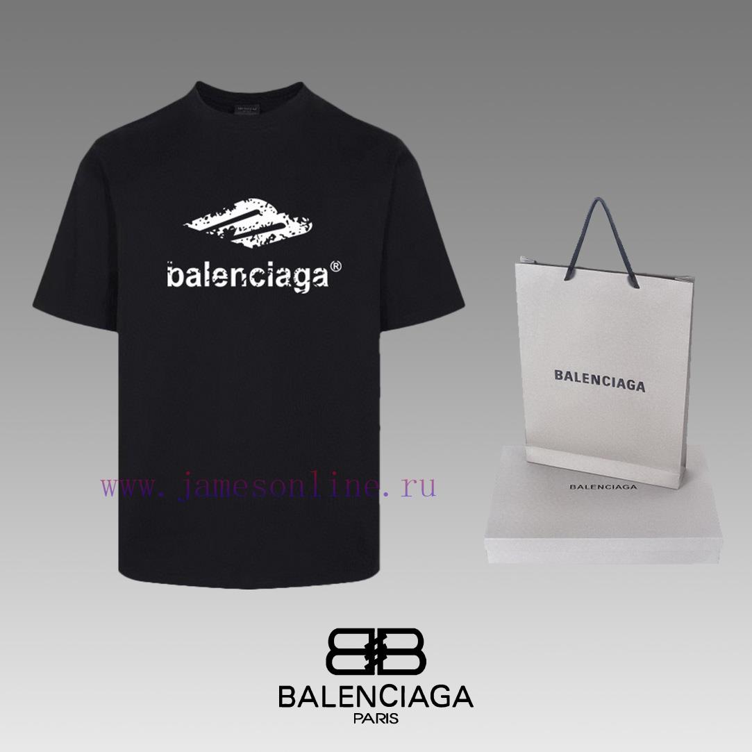 u0lqd0dh00e.jpg New Customers Only, Limit One. Top Tier OEM QualityBALENCIAGA 24 SS Classic T-shirt Short SleeveNo Need For Fancy Copywriting aposuj12 - Image 1