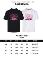 New Customers Only, Limit One. Top Tier OEM QualityBALENCIAGA 24 SS Classic T-shirt Short SleeveNo Need For Fancy Copywriting zr0it1fb - Image 10