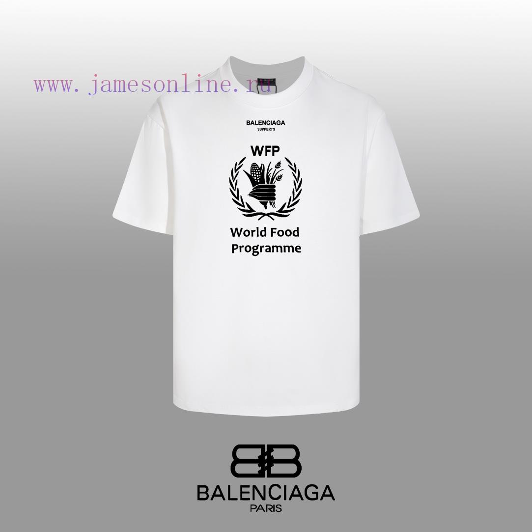 asbjwvsbjaz.jpg New Customers Only, Limit One. Top Tier OEM QualityBALENCIAGA 24 SS Classic T-shirt Short SleeveNo Need For Fancy Copywriting p2vi46la - Image 1
