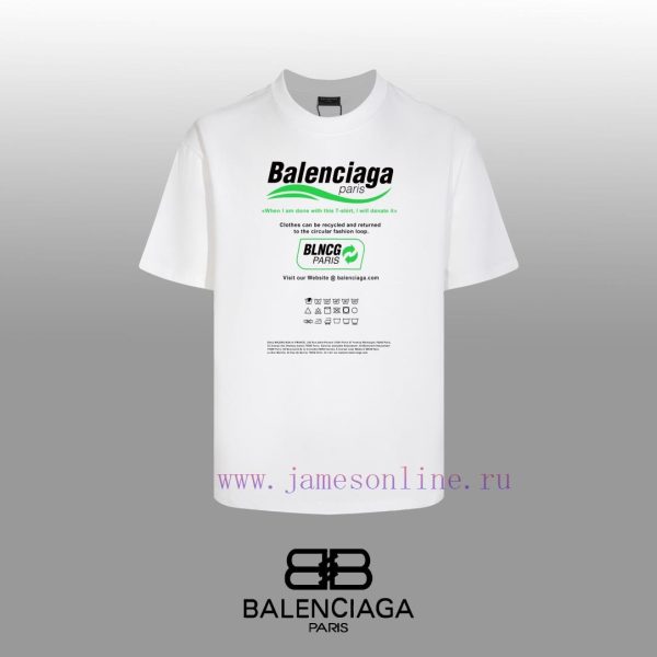 New Customers Only, Limit One. Top Tier OEM QualityBALENCIAGA 24 SS Classic T-shirt Short SleeveNo Need For Fancy Copywriting 9pru753w
