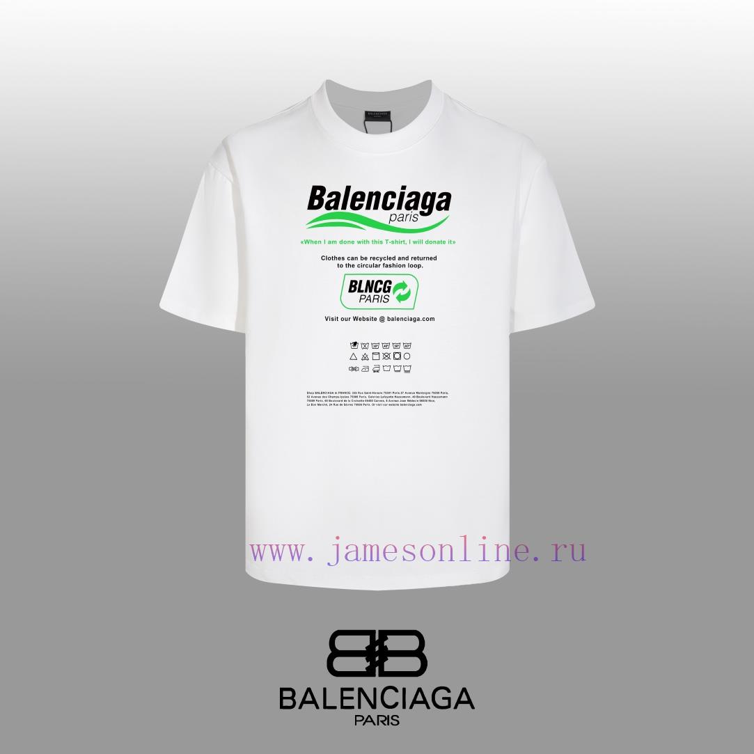 jm1wbgc0wrm.jpg New Customers Only, Limit One. Top Tier OEM QualityBALENCIAGA 24 SS Classic T-shirt Short SleeveNo Need For Fancy Copywriting 9pru753w - Image 1