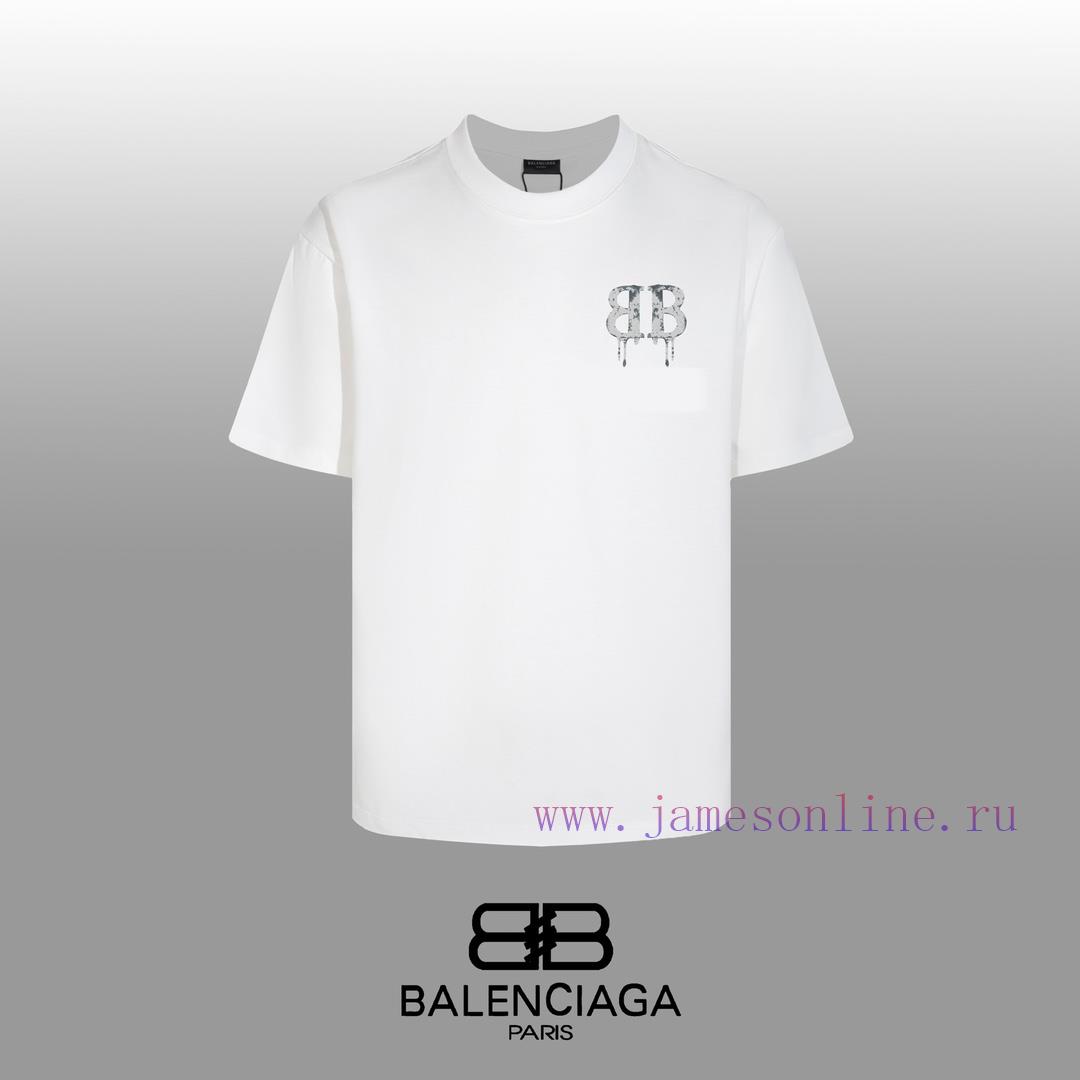 21eqtl01qpb.jpg New Customers Only, Limit One. Top Tier OEM QualityBALENCIAGA 24 SS Classic T-shirt Short SleeveNo Need For Fancy Copywriting 41q59vg6 - Image 1