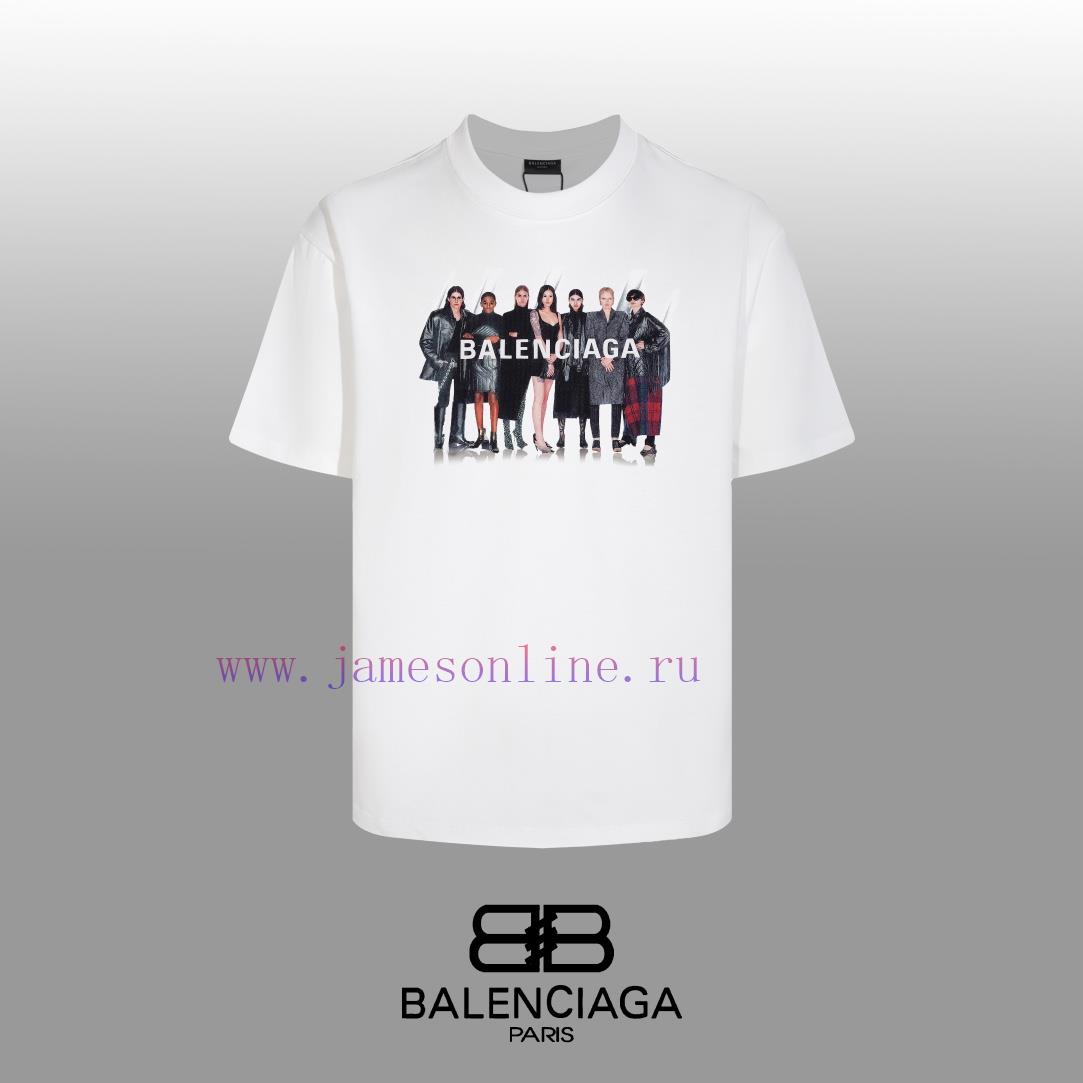 ind5k4wxkn0.jpg New Customers Only, Limit One. Top Tier OEM QualityBALENCIAGA 24 SS Classic T-shirt Short SleeveNo Need For Fancy Copywriting b4dr5mr7 - Image 1