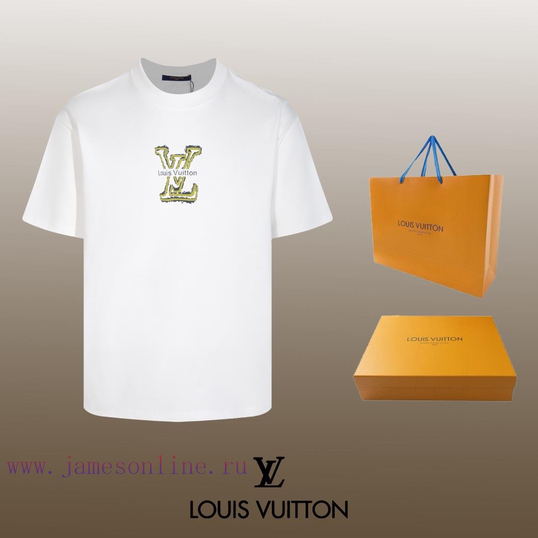 mj5fogbl0ys.jpg New Customers Only, Limit One. Top Tier OEM QualityLOUIS VUITTON 24SS Classic T-shirt Short SleeveNo Need For Fancy Copywritin e61ndvyo - Image 1