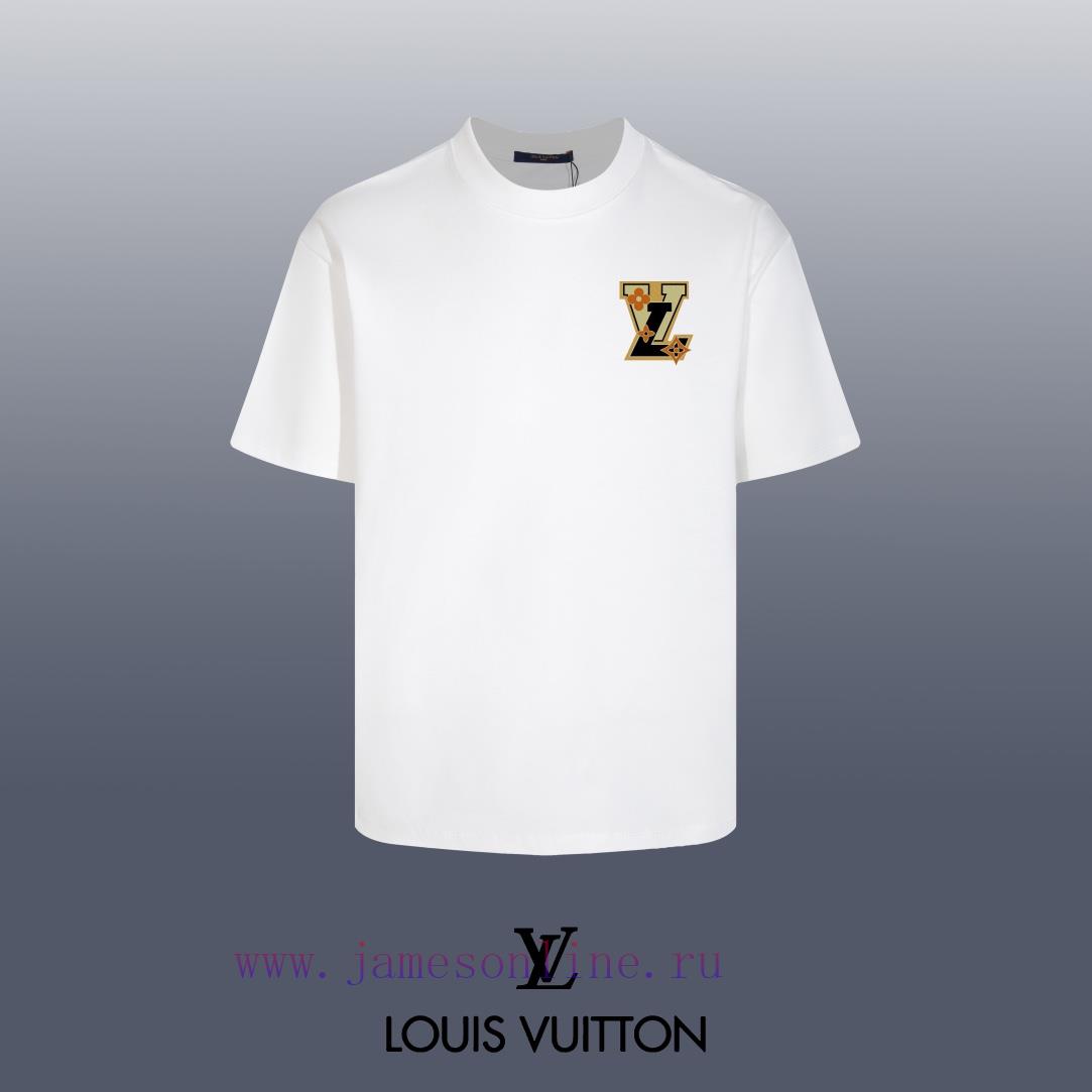 a5s1yf4yu3y.jpg New Customers Only, Limit One. Top Tier OEM QualityLOUIS VUITTON 24SS Classic T-shirt Short SleeveNo Need For Fancy Copywritin 4co1mi0n - Image 1