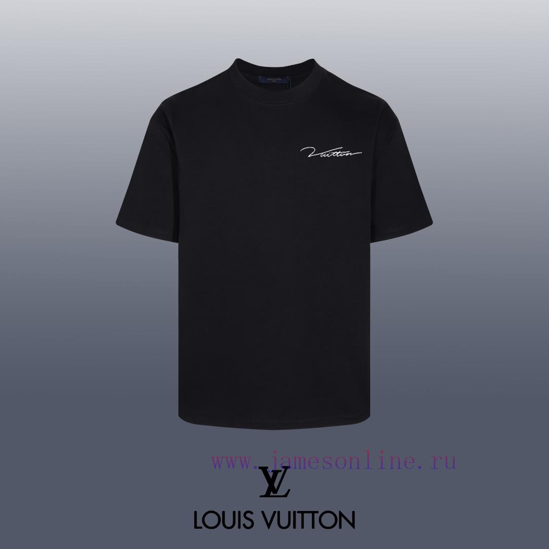 zxzpm0s0mrk.jpg New Customers Only, Limit One. Top Tier OEM QualityLOUIS VUITTON 24SS Classic T-shirt Short SleeveNo Need For Fancy Copywritin fsdtsfws - Image 1