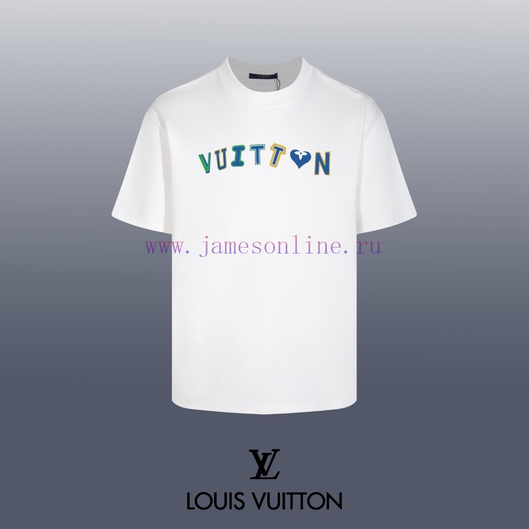 brcb2lho0iw.jpg New Customers Only, Limit One. Top Tier OEM QualityLOUIS VUITTON 24SS Classic T-shirt Short SleeveNo Need For Fancy Copywritin fwi57205 - Image 1