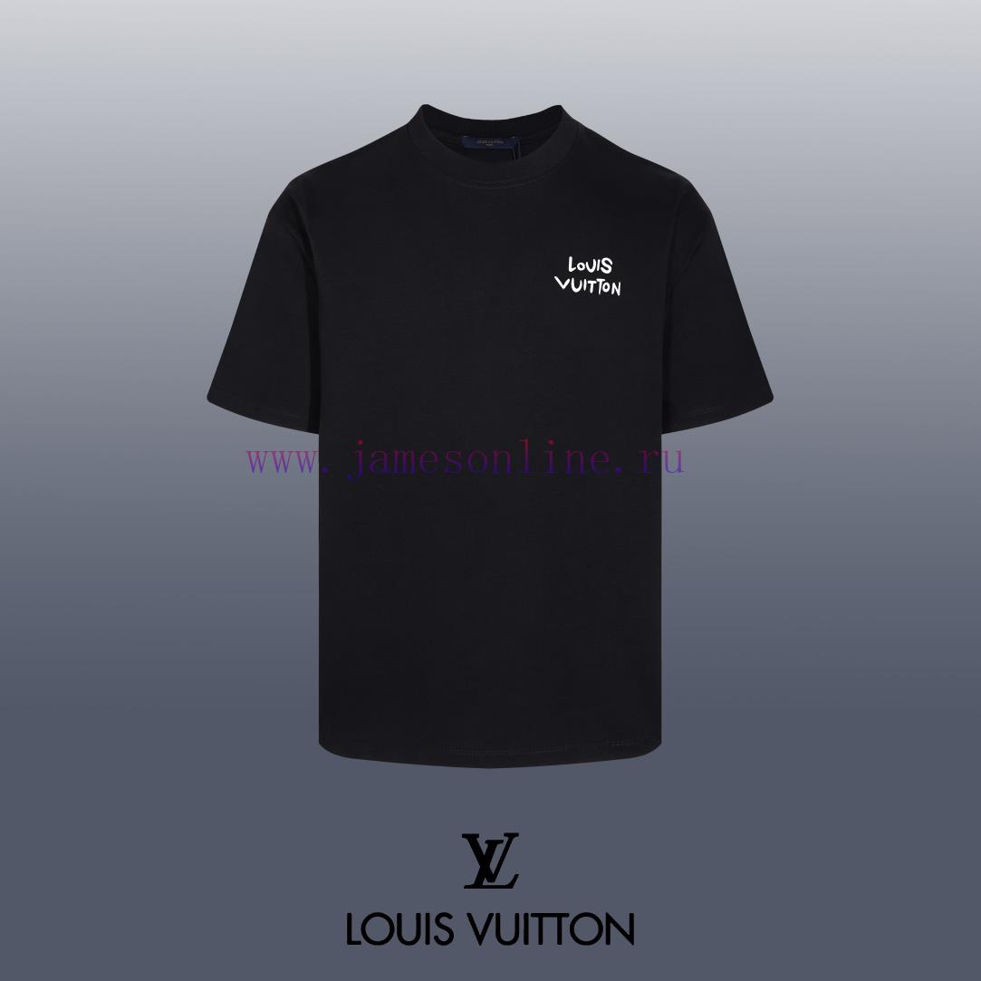anz2foyl2sd.jpg New Customers Only, Limit One. Top Tier OEM QualityLOUIS VUITTON 24SS Classic T-shirt Short SleeveNo Need For Fancy Copywritin 5e8p90c0 - Image 1