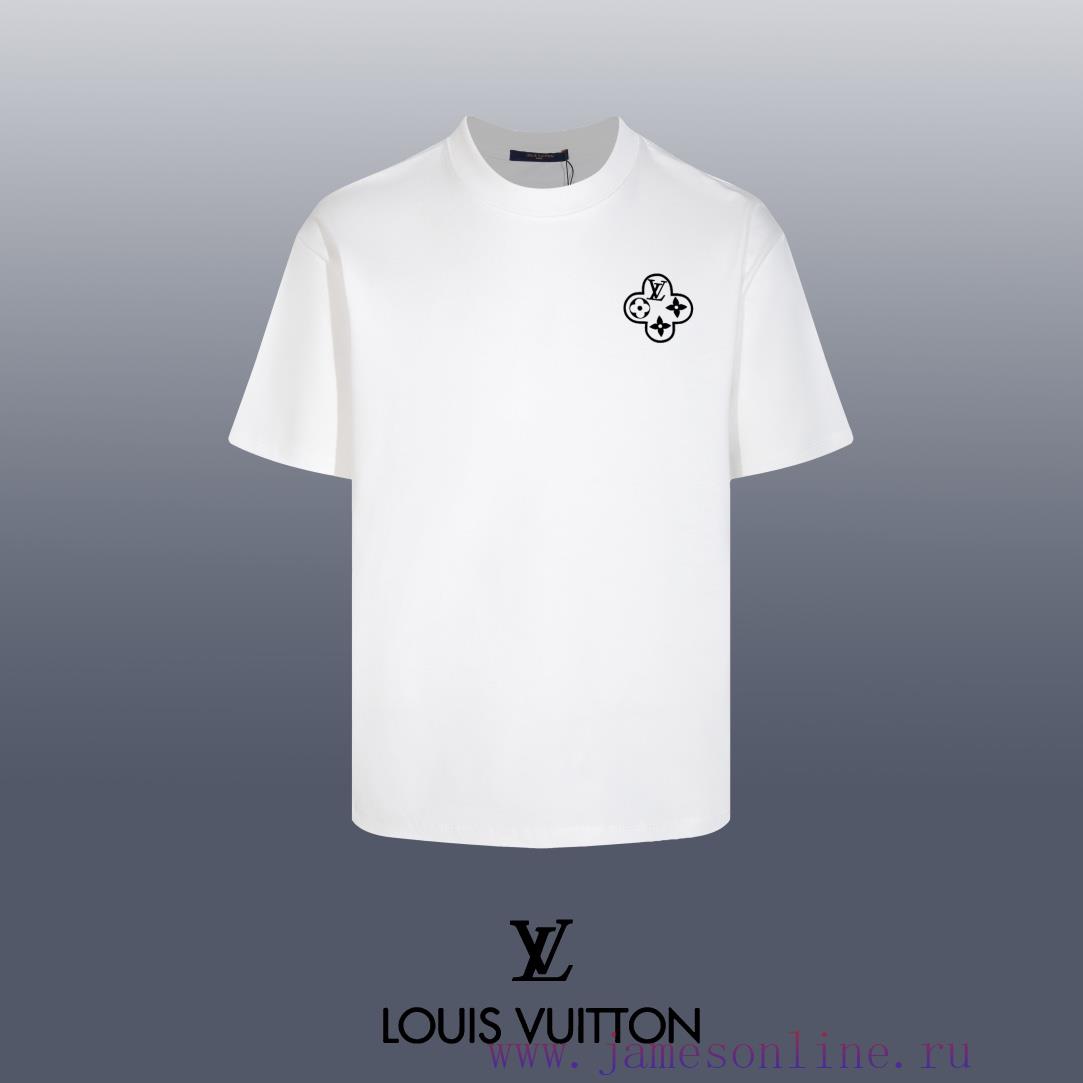 3efc2obgucl.jpg New Customers Only, Limit One. Top Tier OEM QualityLOUIS VUITTON 24SS Classic T-shirt Short SleeveNo Need For Fancy Copywritin gny4rf8y - Image 1