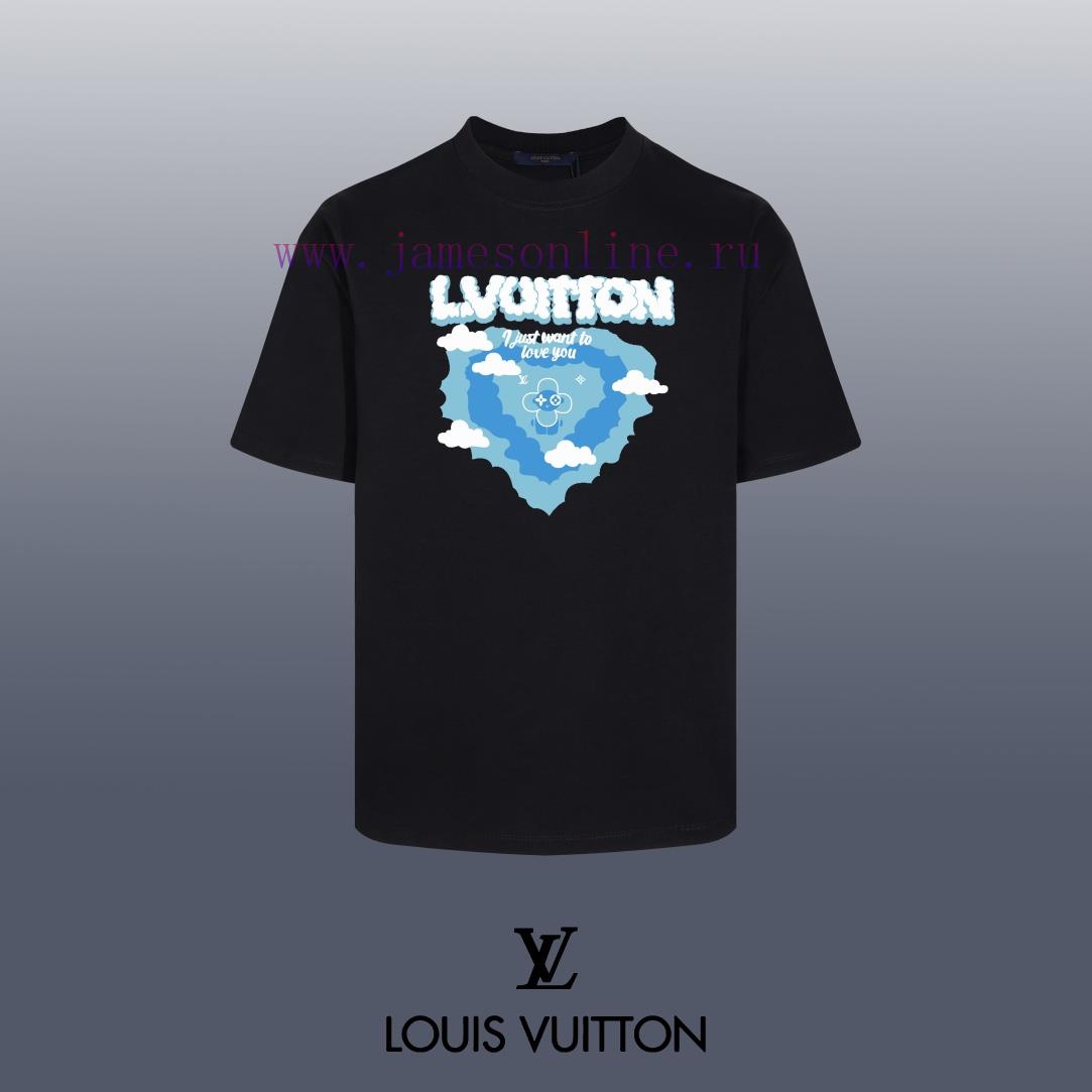 euqmjyposyv.jpg New Customers Only, Limit One. Top Tier OEM QualityLOUIS VUITTON 24SS Classic T-shirt Short SleeveNo Need For Fancy Copywritin 4su75q78 - Image 1