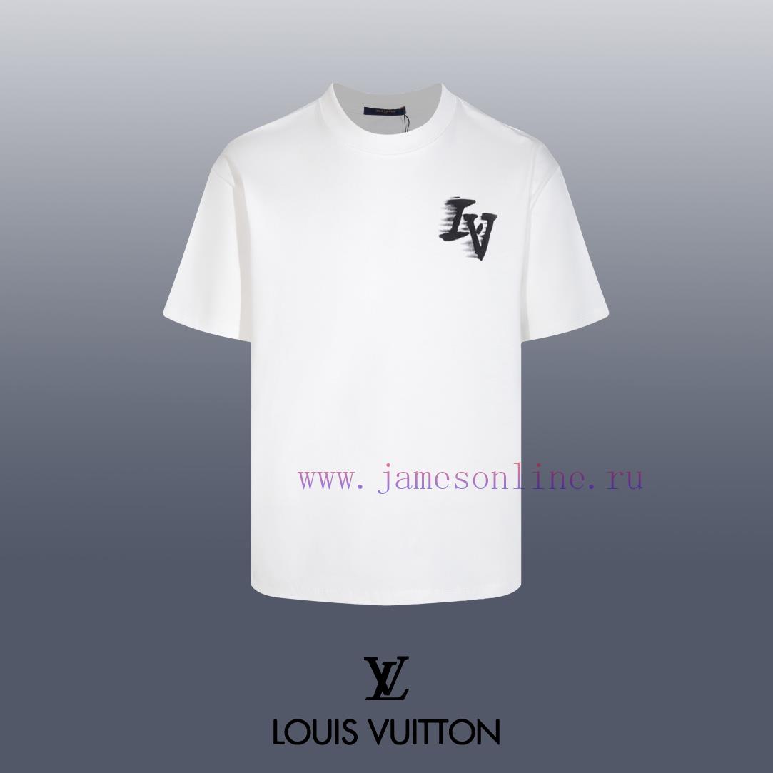 u5monaejf4i.jpg New Customers Only, Limit One. Top Tier OEM QualityLOUIS VUITTON 24SS Classic T-shirt Short SleeveNo Need For Fancy Copywritin bg50r0a3 - Image 1