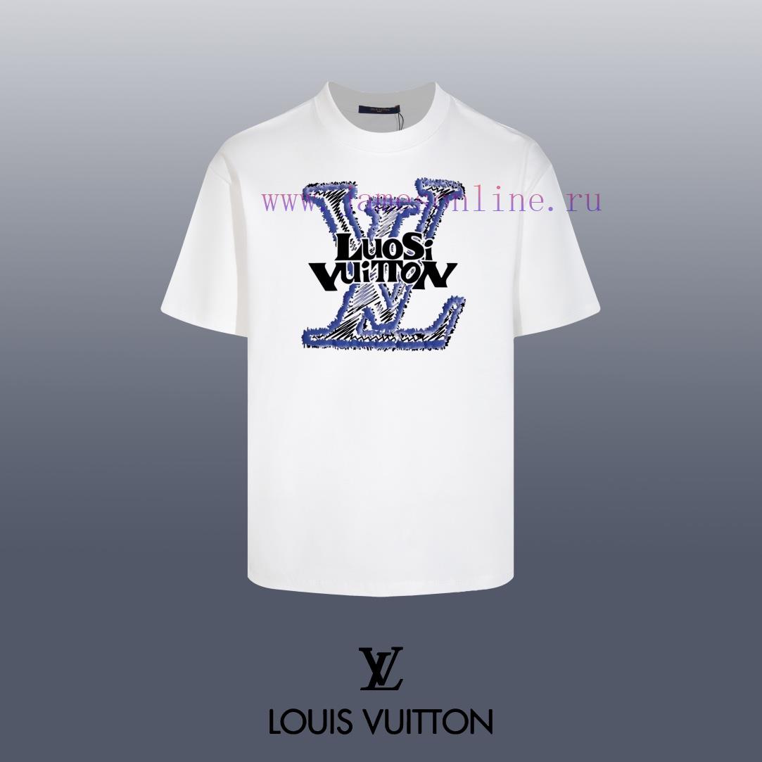 jfktc0m43zd.jpg New Customers Only, Limit One. Top Tier OEM QualityLOUIS VUITTON 24SS Classic T-shirt Short SleeveNo Need For Fancy Copywritin 09x7od81 - Image 1