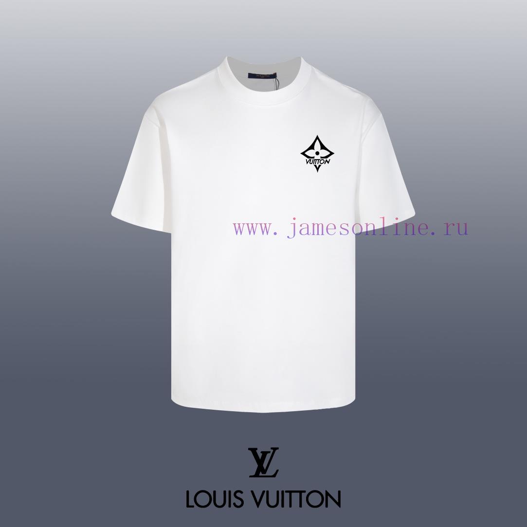 4dr3rm4tuhw.jpg New Customers Only, Limit One. Top Tier OEM QualityLOUIS VUITTON~Louis Vuitton 24SS Classic T-shirt Short SleeveNo Need For Fa rue5cvh6 - Image 1