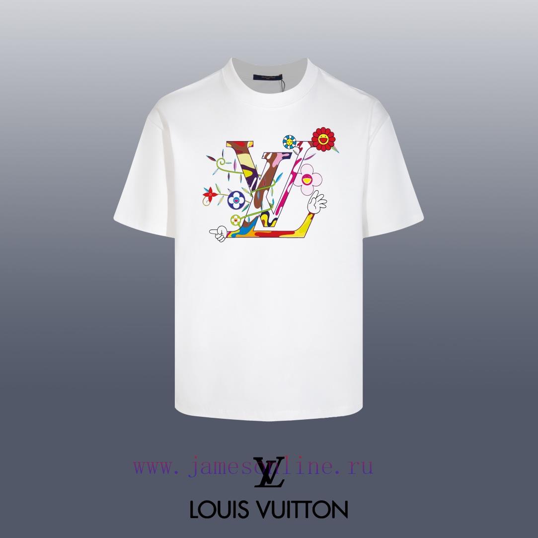 fnluzjabvzi.jpg New Customers Only, Limit One. Top Tier OEM QualityLOUIS VUITTON 24SS Classic T-shirt Short SleeveNo Need For Fancy Copywritin weyffx44 - Image 1