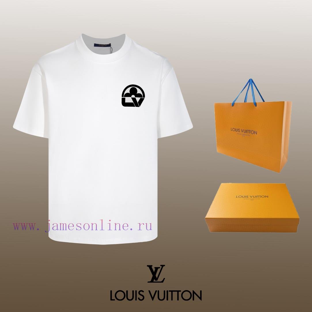 cyfgs41cafl.jpg New Customers Only, Limit One. Top Tier OEM QualityLOUIS VUITTON 24SS Classic T-shirt Short SleeveNo Need For Fancy Copywritin 724yhue2 - Image 1