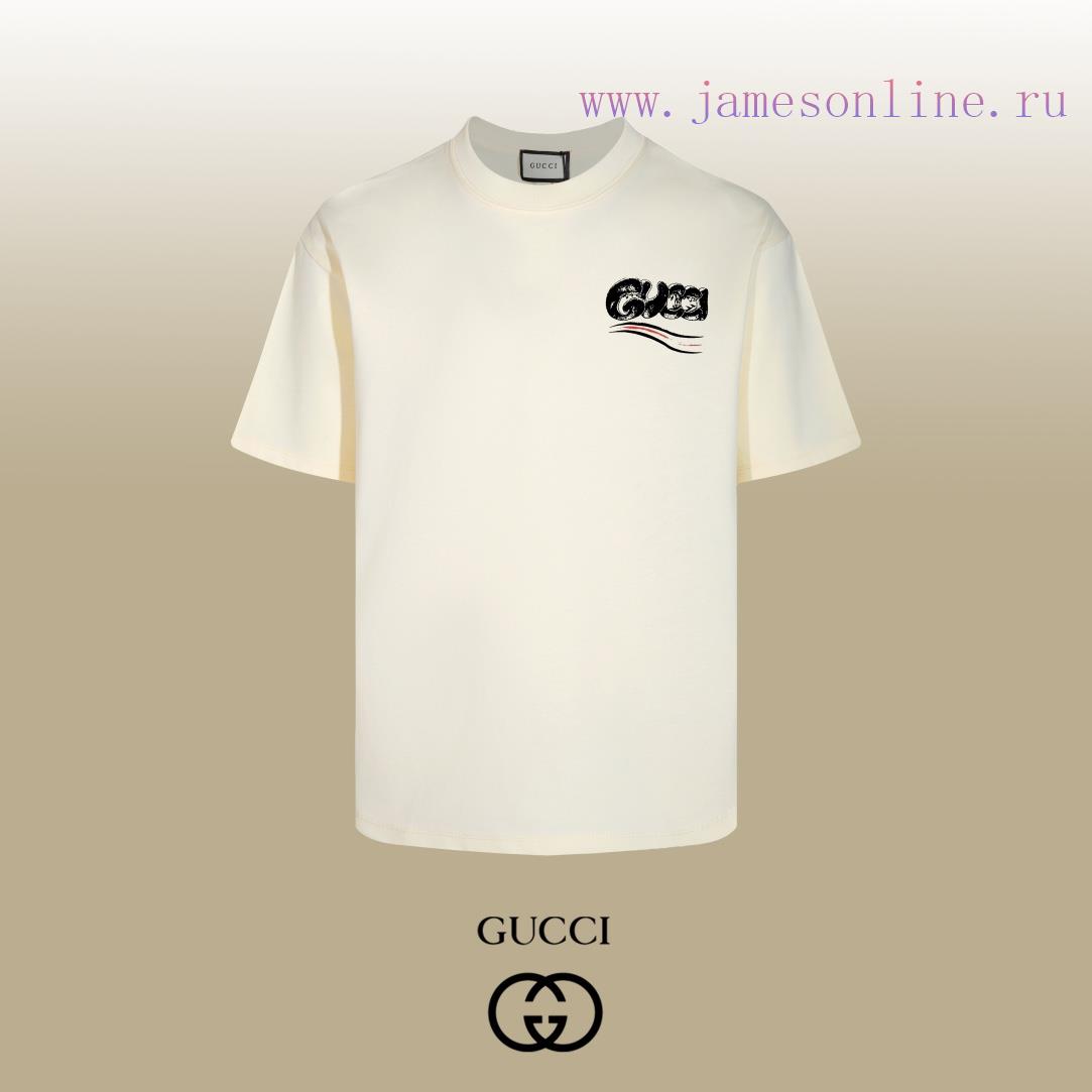 qmyu5lsrzz0.jpg New Customers Only, Limit One. Top Tier OEM QualityGUCCI~Gucci 24SS Classic T-shirt Short SleeveNo Need For Fancy Copywriting 364g35pv - Image 1