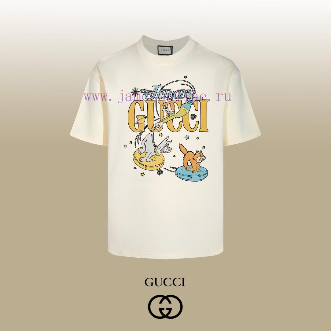 exldcqf55eg.jpg New Customers Only, Limit One. Top Tier OEM QualityGUCCI~Gucci 24SS Classic T-shirt Short SleeveNo Need For Fancy Copywriting 47gcfir1 - Image 1