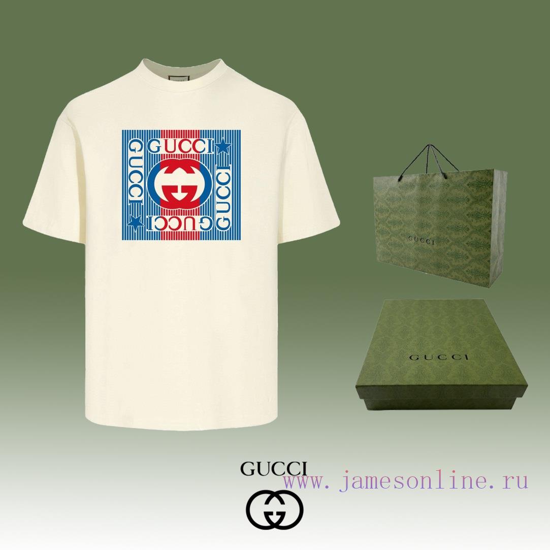 q4u4omuiuxl.jpg New Customers Only, Limit One. Top Tier OEM QualityGUCCI~Gucci 24SS Classic T-shirt Short SleeveNo Need For Fancy Copywriting c3tk453h - Image 1