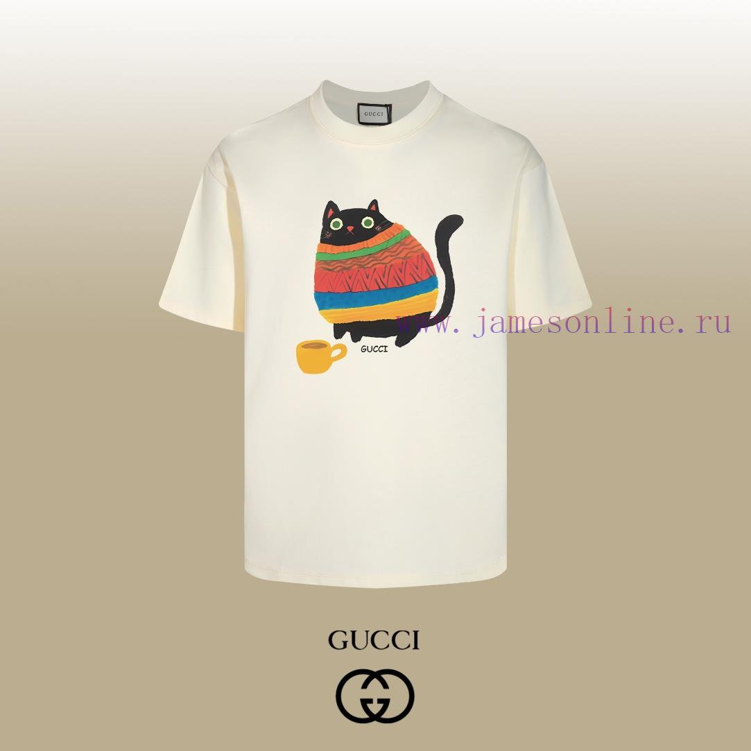 trl4tq34xe0.jpg New Customers Only, Limit One. Top Tier OEM QualityGUCCI~Gucci 24SS Classic T-shirt Short SleeveNo Need For Fancy Copywriting h78ia2g0 - Image 1