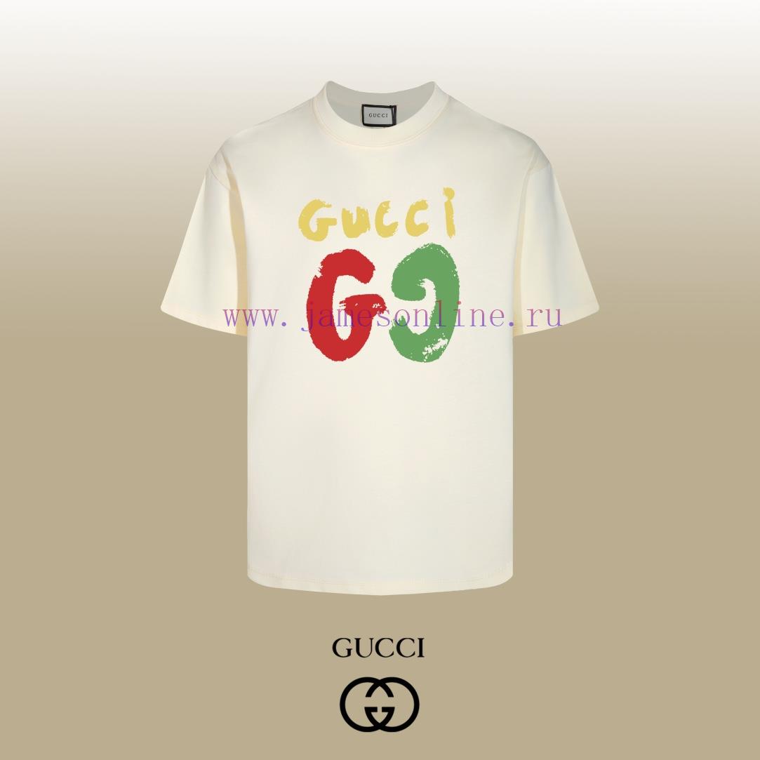 ydj4yxpvojw.jpg New Customers Only, Limit One. Top Tier OEM QualityGUCCI~Gucci 24SS Classic T-shirt Short SleeveNo Need For Fancy Copywriting 201126pr - Image 1
