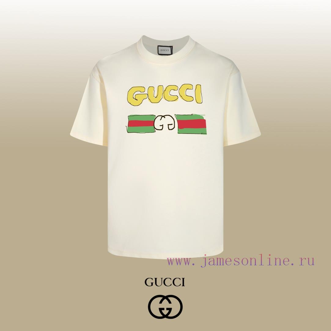 vy4s3dx2tjp.jpg New Customers Only, Limit One. Top Tier OEM QualityGUCCI~Gucci 24SS Classic T-shirt Short SleeveNo Need For Fancy Copywriting 96o3vl3b - Image 1