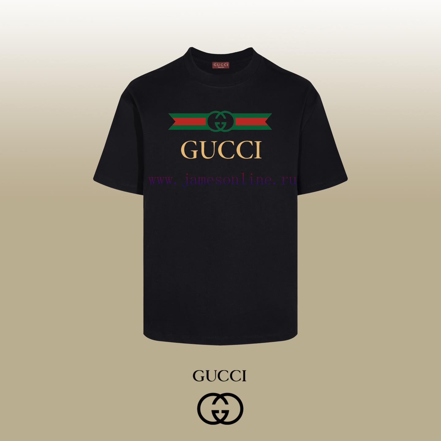 sqgbbhh3340.jpg New Customers Only, Limit One. Top Tier OEM QualityGUCCI~Gucci 26SS Classic T-shirt Short SleeveNo Need For Fancy Copywriting ycohyp25 - Image 1