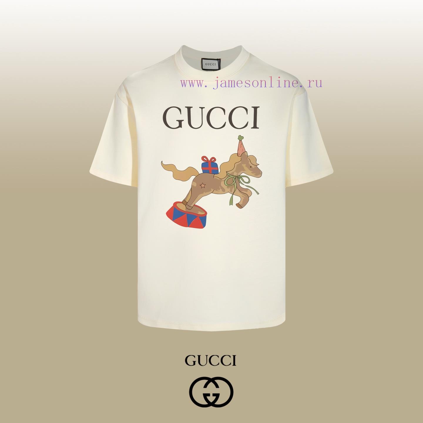 kmsmt0udvf1.jpg New Customers Only, Limit One. Top Tier OEM QualityGUCCI~Gucci 26SS Classic T-shirt Short SleeveNo Need For Fancy Copywriting en97b999 - Image 1