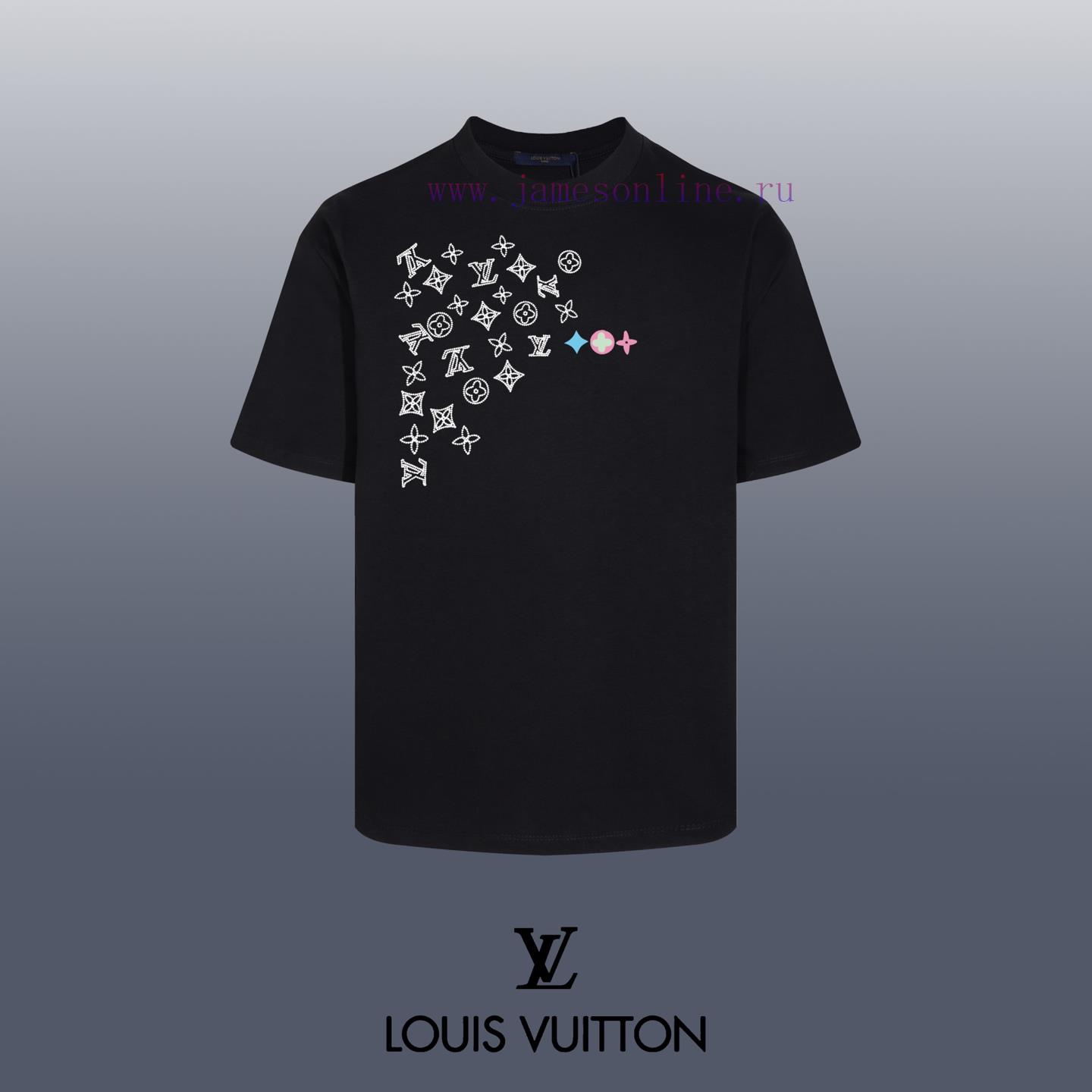 vi0rkiziexw.jpg New Customers Only, Limit One. Top Tier OEM QualityLOUIS VUITTON 24SS Classic T-shirt Short SleeveNo Need For Fancy Copywritin oex6vryt - Image 1