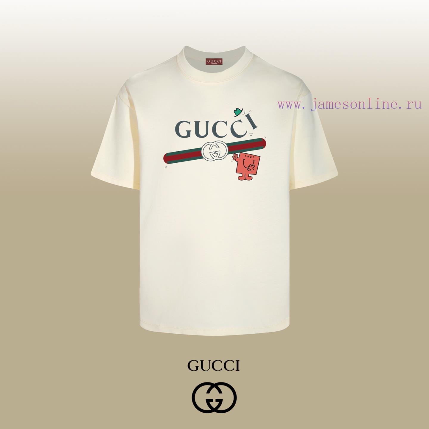 fn5ce1o5p4u.jpg New Customers Only, Limit One. Top Tier OEM QualityGUCCI~Gucci 26SS Classic T-shirt Short SleeveNo Need For Fancy Copywriting kkhi9039 - Image 1