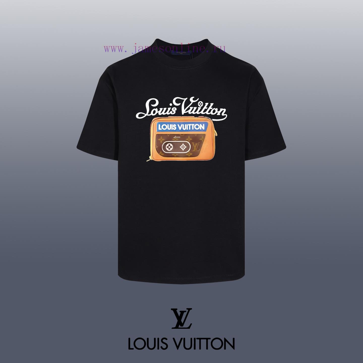 k0vou55vcgb.jpg New Customers Only, Limit One. Top Tier OEM QualityLOUIS VUITTON 24SS Classic T-shirt Short SleeveNo Need For Fancy Copywritin m64xe996 - Image 1