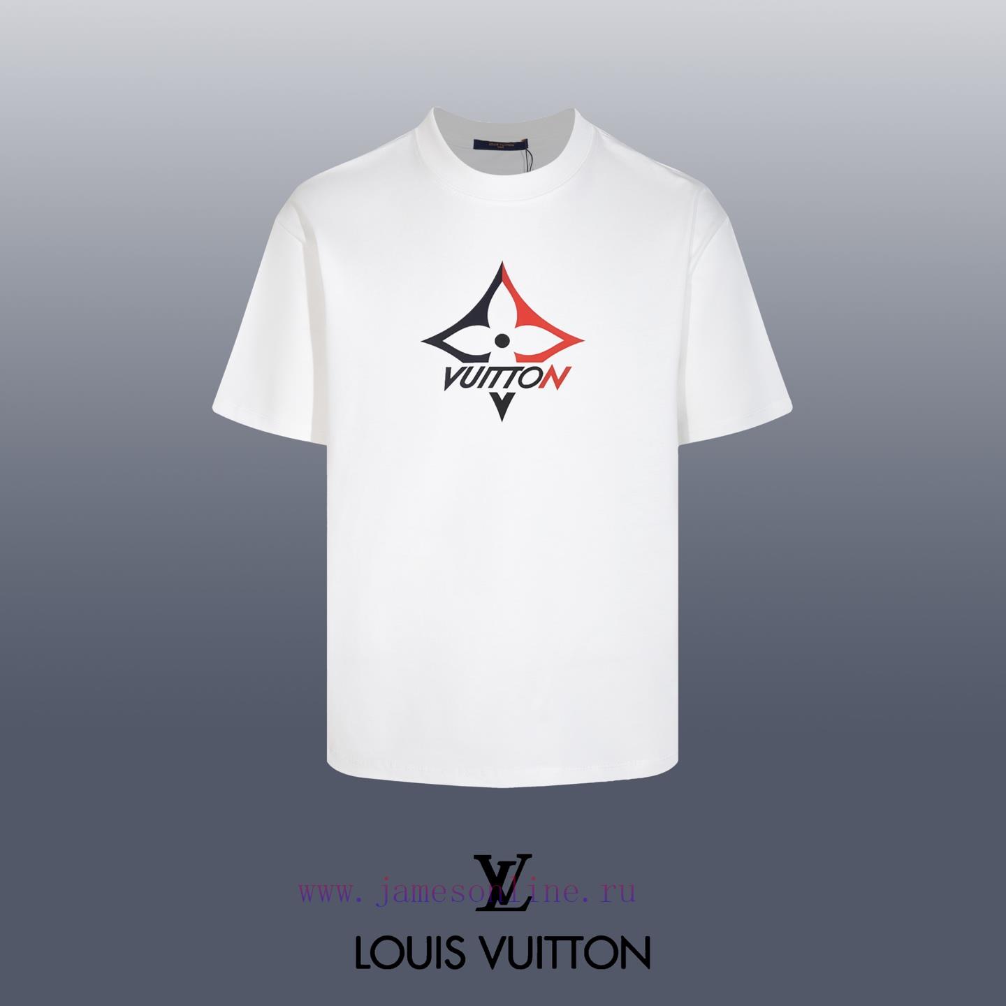 cpldeahq4xl.jpg New Customers Only, Limit One. Top Tier OEM QualityLOUIS VUITTON 24SS Classic T-shirt Short SleeveNo Need For Fancy Copywritin dvxu209t - Image 1