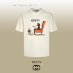 New Customers Only, Limit One. Top Tier OEM QualityGUCCI~Gucci 26SS Classic T-shirt Short SleeveNo Need For Fancy Copywriting 65malxz1 - Image 2