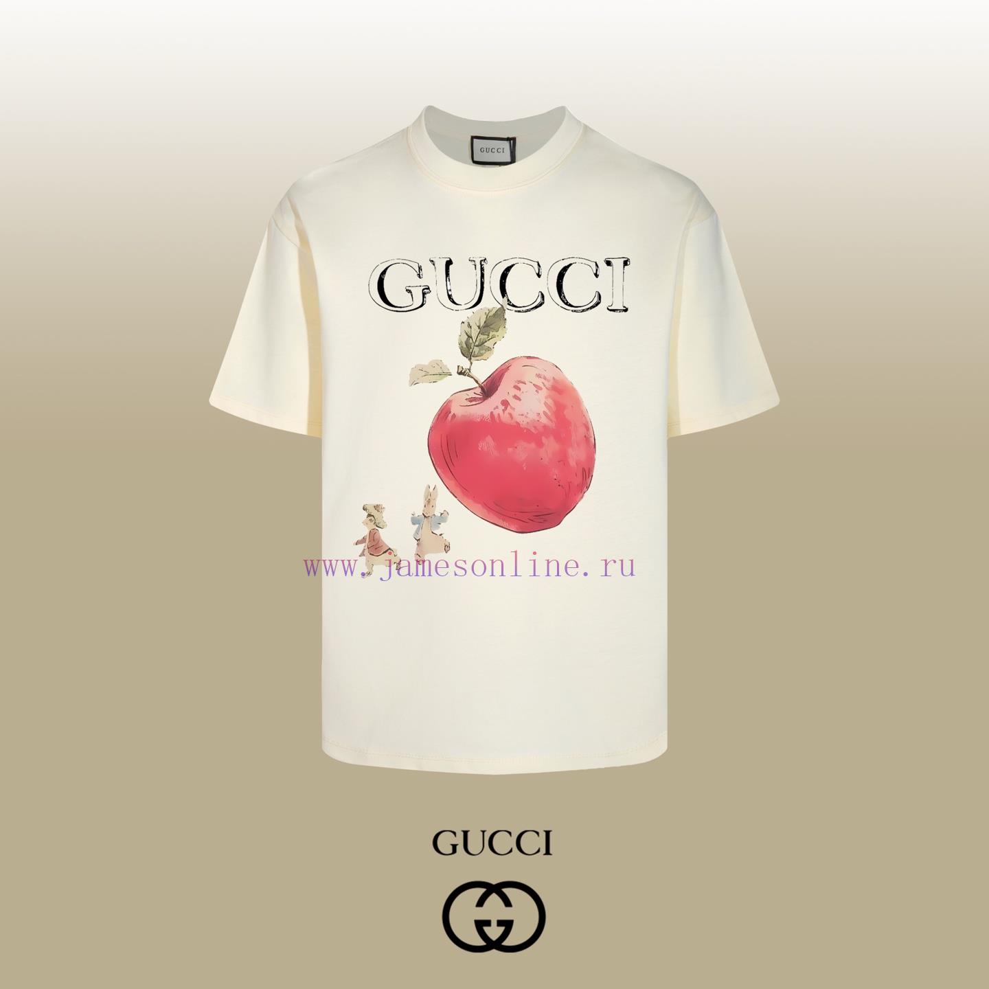 f53u4a1yz2n.jpg New Customers Only, Limit One. Top Tier OEM QualityGUCCI~Gucci 26SS Classic T-shirt Short SleeveNo Need For Fancy Copywriting k3wf1t3i - Image 1