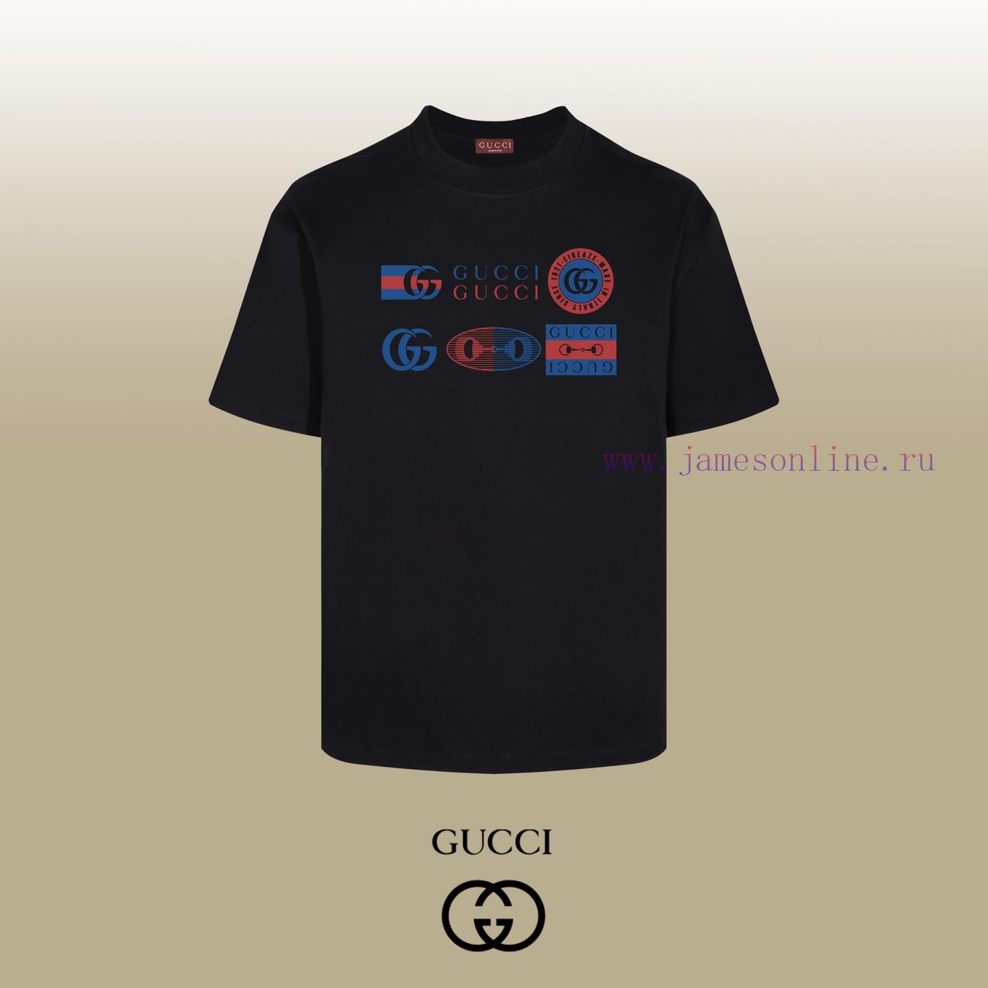 gnvx3ptkcwy.jpg New Customers Only, Limit One. Top Tier OEM QualityGUCCI~Gucci 26SS Classic T-shirt Short SleeveNo Need For Fancy Copywriting 7elglqd1 - Image 1
