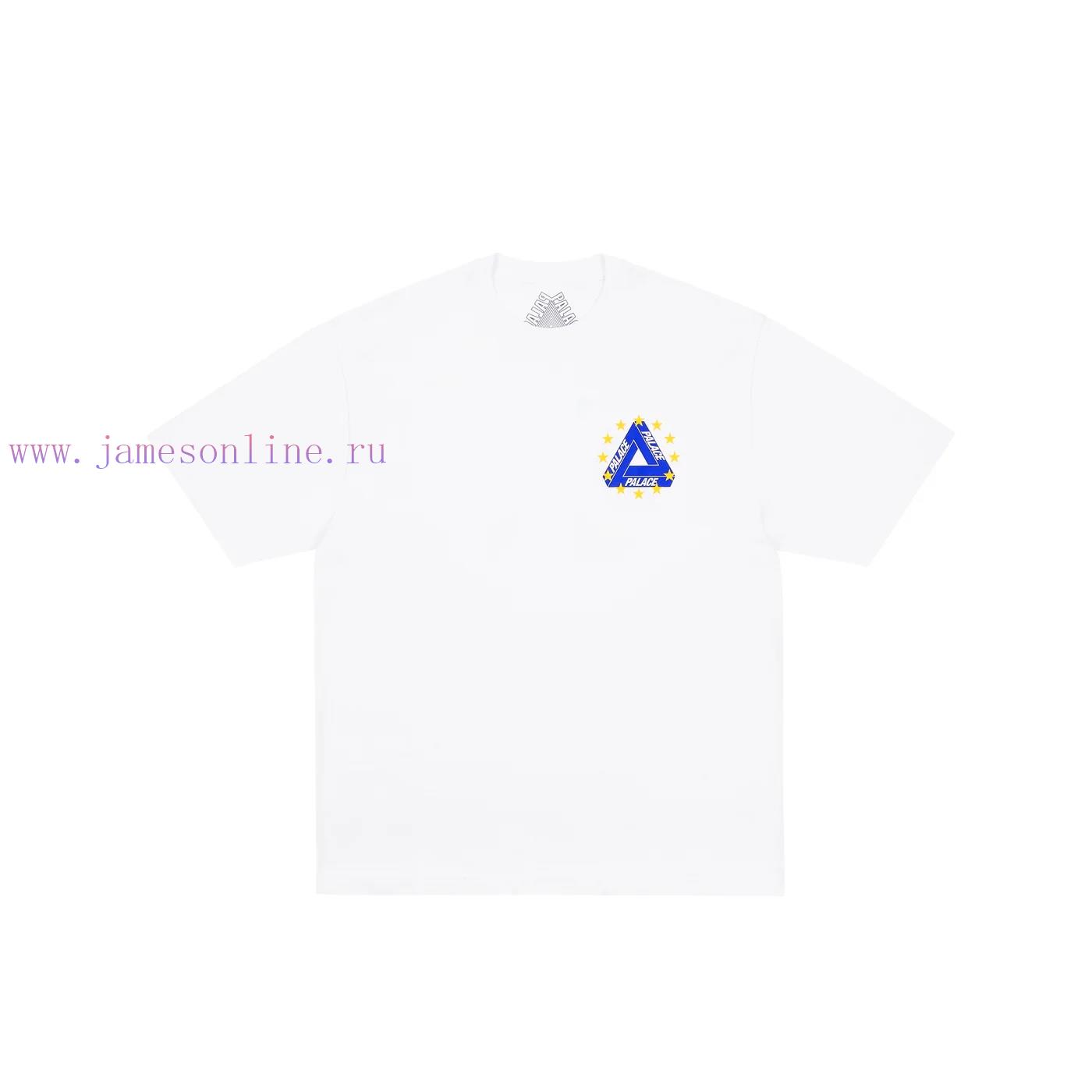 hlk3f4ptu2s.jpg New Customers Only, Limit One. PALACE Holiday Series Star Logo Pattern Printed Short Sleeve T-shirtThe Fabric Is Made Of 32 St 9s8t3ec5 - Image 1